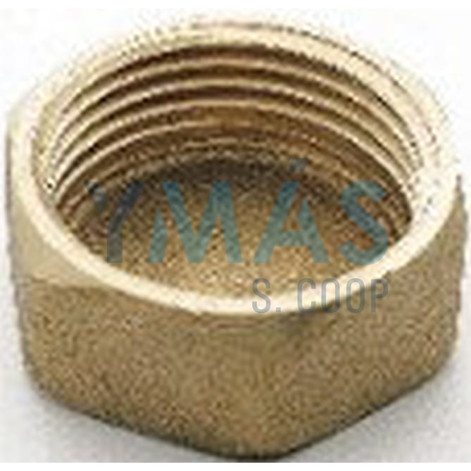 TAPON ROSCA HEMBRA LATON 1 1/4