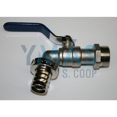 GRIFO ESFERA CURVO CON BOQUILLA SYC 45 3/4