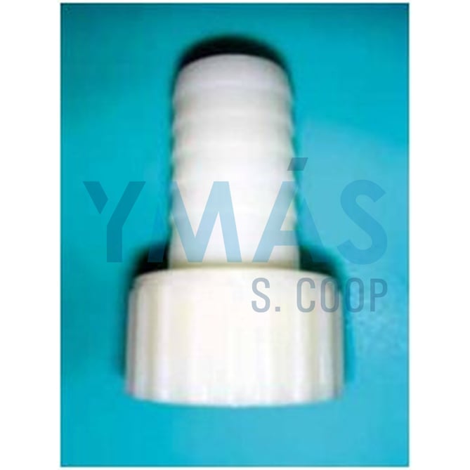 RACOR PORTAMANGUERA RECTO C/E 2X50