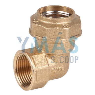 CODO ROSCA H LATON PARA POLIETILENO 32X1