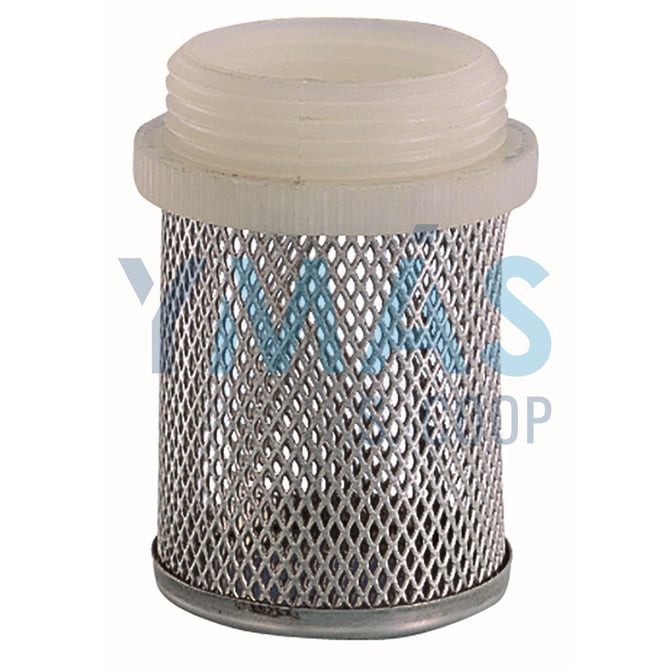 FILTRO VALVULA RETENCION INOX 1/2