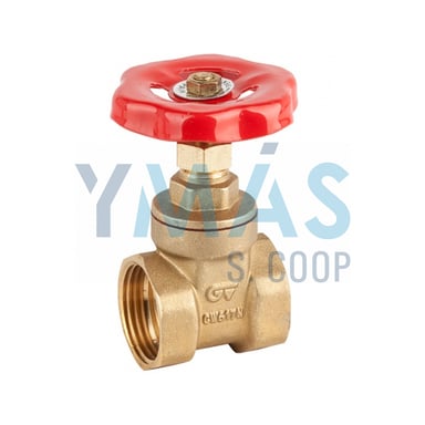 VALVULA DE COMPUERTA LATON H-H 1/2 PN-10