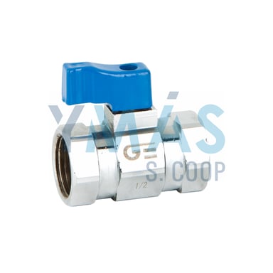 VALVULA ESFERA LATON MINI H-H 1/4