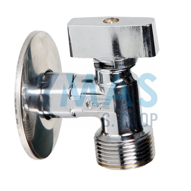 VALVULA ESCUADRA LAVADORA LATON M-M 1/2-3/4  PN16