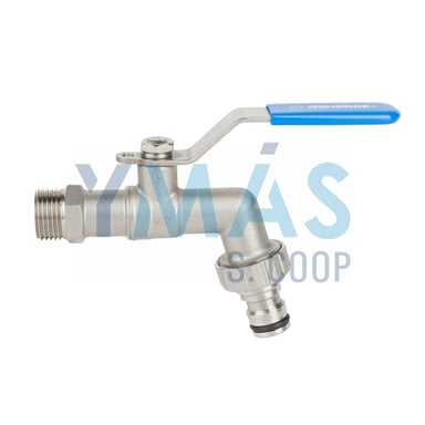 GRIFO ESFERA MANGUERA ACOPLE RAPIDO INOX 1/2 -3/4