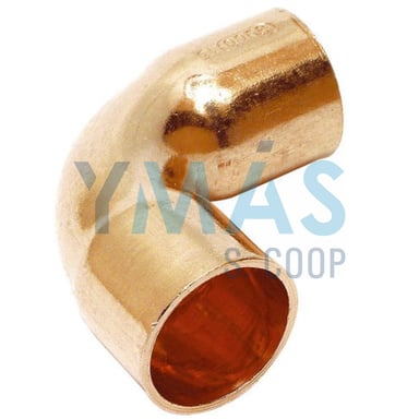 CURVA SOLDAR HEMBRA-HEMBRA COBRE 15MM 5 UNID