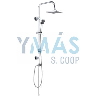 SET COLUMNA DUCHA Y ROCIADOR CROMADO FONFRIA