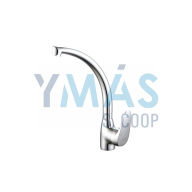 MONOMANDO FREGADADERO CAÑO CONFORMADO CROMADO TER