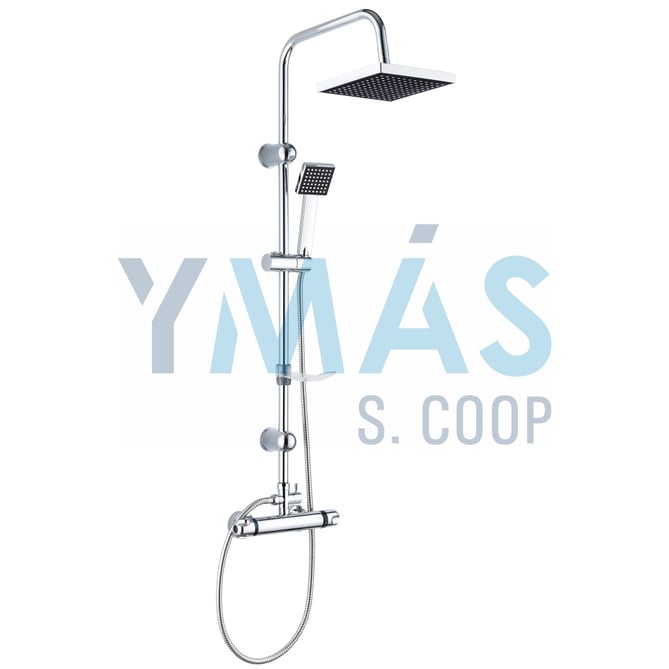 SET COLUNMA DUCHA/ROCIADOR TERMOSTATICA PONTE