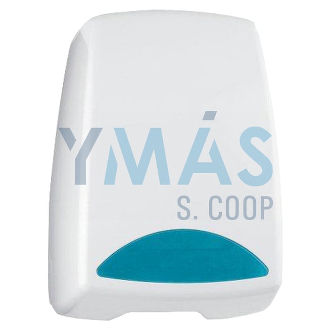DISPENSADOR PAPEL MECHA BLANCO Y AZUL