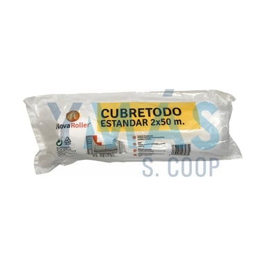 ROLLO PLASTICO PROTECTOR 2X50M (7MICRAS)