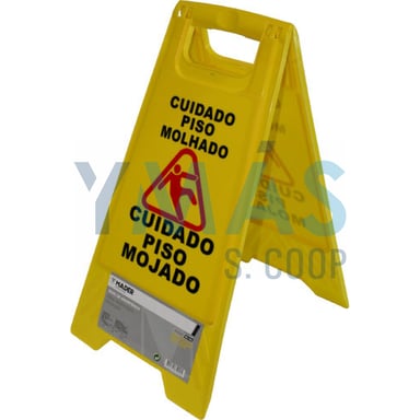 SEÑAL PANEL PRECAUCION SUELO MOJADO 62CM