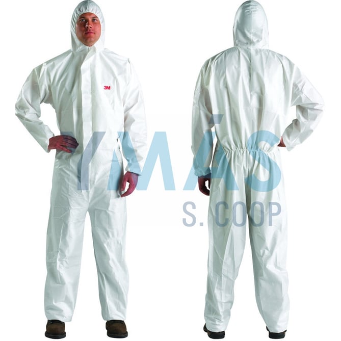 BUZO DESECHABLE PE LAMINADO TIPO 5/6 BLANCO L