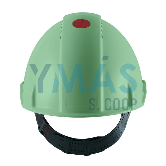 CASCO VENTILACION ARNES DE RULETA VERDE
