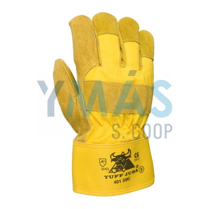 GUANTE SERRAJE AMARILLO 401-SMC T-9