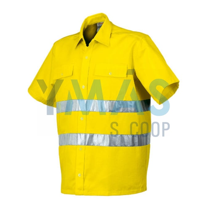 CAMISA ALTA VISIBILIDAD AMARILLA S