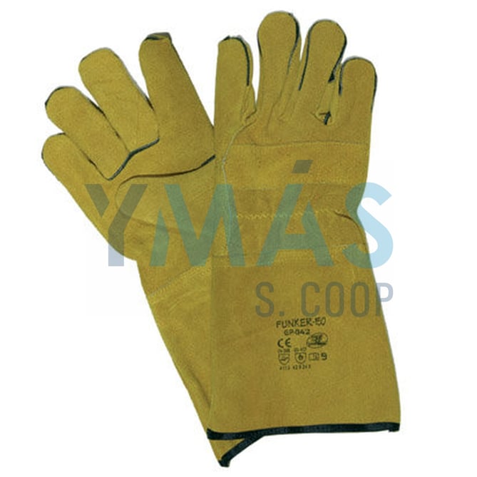 GUANTE PIEL SOLDADOR LARGO 150 FUNKER 9