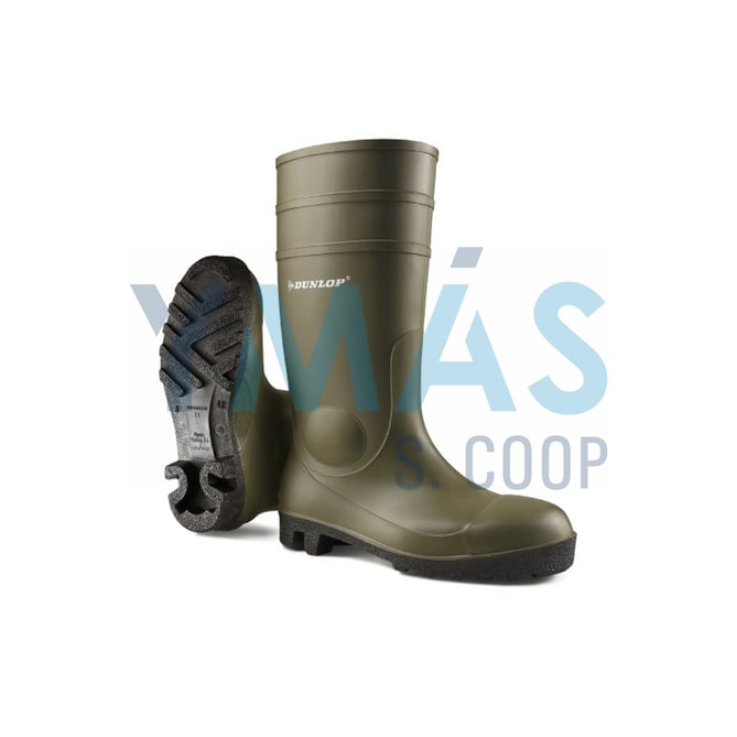 BOTA PROTOMASTER PVC P/P VERDE 39