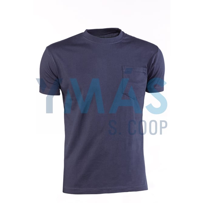 CAMISETA ALGODON MANGA CORTA MARINO L