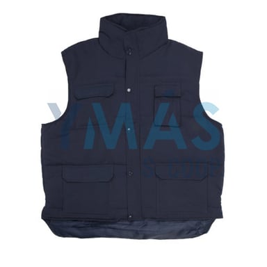 CHALECO MULTIBOLSILLO AZUL T/M