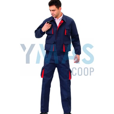 PANTALON CARGO TERGAL L5000 MARINO T54
