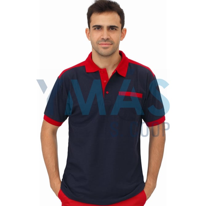POLO CARGO L5000M CORTA MARINO M