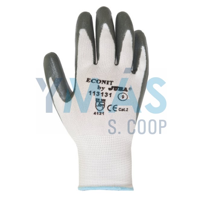 GUANTE ECONIT POLIESTER PALMA NITRILO 7