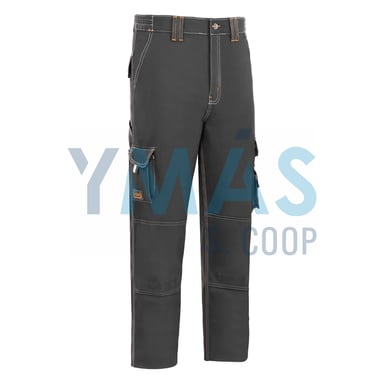 PANTALON STRETCH L9000 GRIS 46