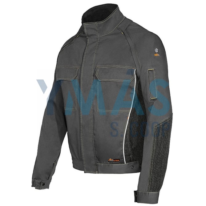 CAZADORA EXTREME MANGAS DESMONTABLES GRIS XXL