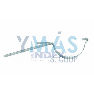 GANCHO CANALON PVC 25 A FACHADA