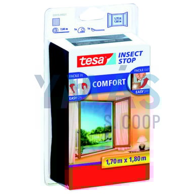 MALLA ANTI-INSECTOS NEGRA 1,7M X 1,8M