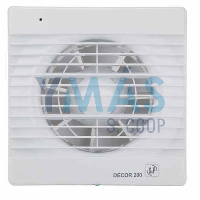 EXTRACTOR BAÑO DECOR 200-C