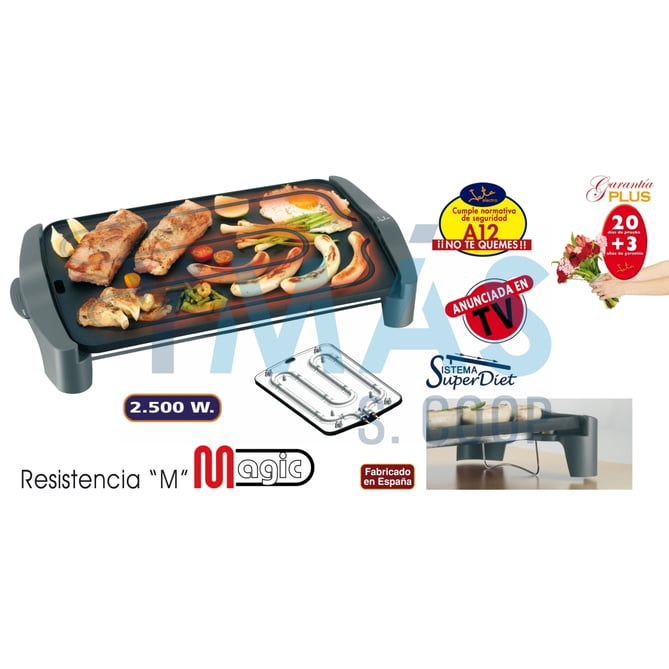 PLANCHA ASAR MAGIC 2500W GR555