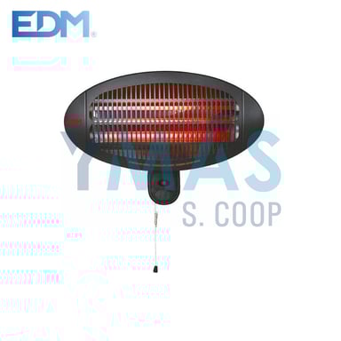 ESTUFA EXTERIOR 650-1300-2000W ALCANCE 3MTS.