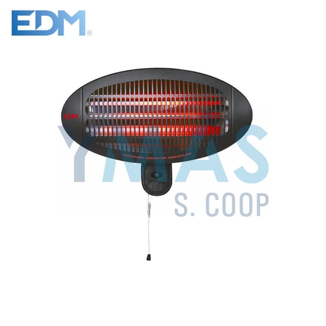 ESTUFA EXTERIOR 650-1300-2000W ALCANCE 3MTS.