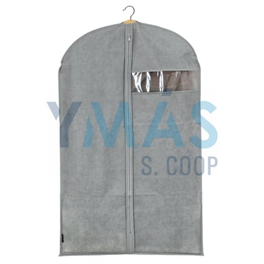 FUNDA GUARDA TRAJE 60X100CM GRIS