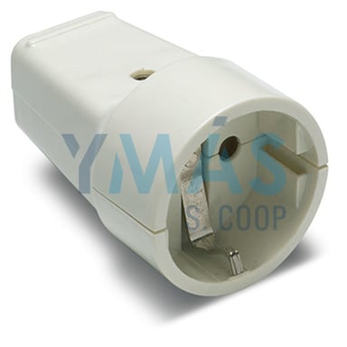 BASE MOVIL TT 16A-250V BLANCO