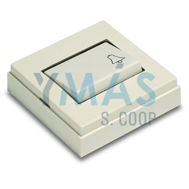 PULSADOR TIMBRE SUPERFICIE 10A-250V S-5000 BLANCO