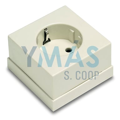 BASE SUPERFICIE TTL 16A-250V S-5000 BLANCO