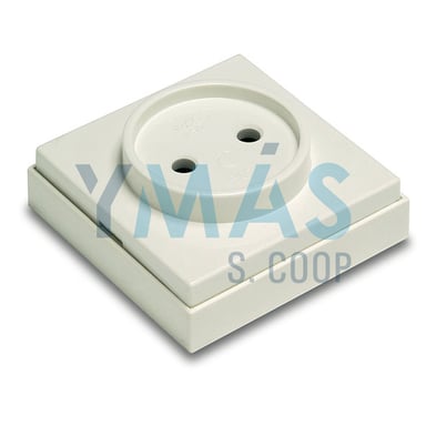 BASE SUPERFICIE 16A-250V S-5000 BLANCO