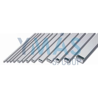 CANALETA CLAVAR 20X50MM C/TAPA DOBLE 2M