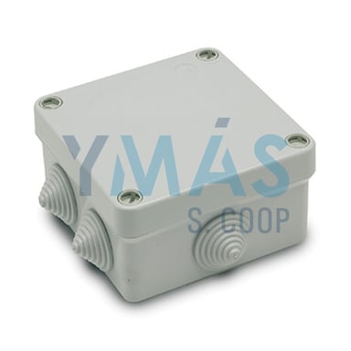 CAJA ESTANCA SUPERFICIE CON CONOS 100X100X55MM