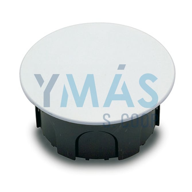 CAJA EMPOTRAR REDONDA GRAPA METALICA 80X40MM