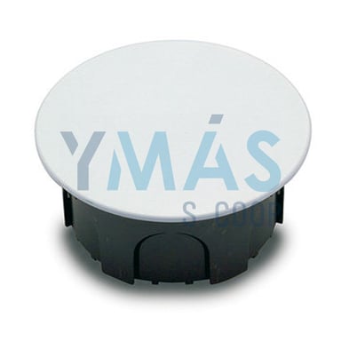 CAJA EMPOTRAR REDONDA GRAPA METALICA 100X50MM