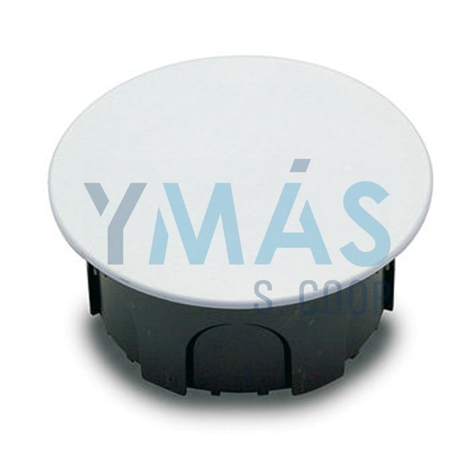 CAJA EMPOTRAR REDONDA GRAPA METALICA 100X50MM