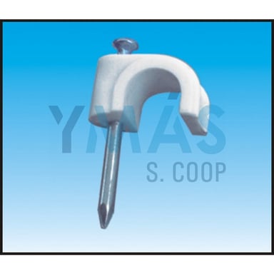 GRAPA CABLE REDONDO 10MM 100UDS