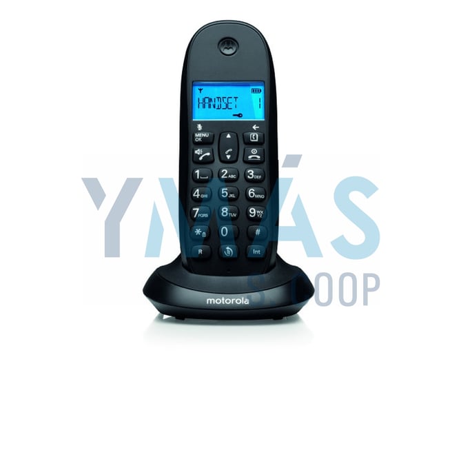 TELEFONO INALAMBRICO MOTOROLA C1001 NEGRO