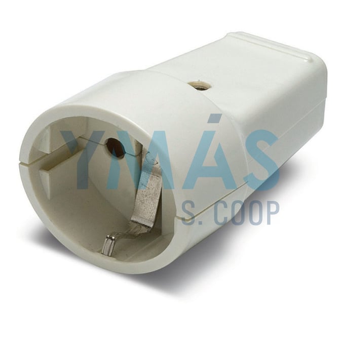 BASE MOVIL TT 16A-250V BLANCO BLISTER