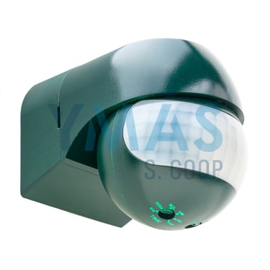 DETECTOR DE MOVIMIENTO PARED 180º VERDE