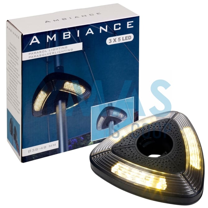 LAMPARA LED PARA SOMBRILLA 19CM